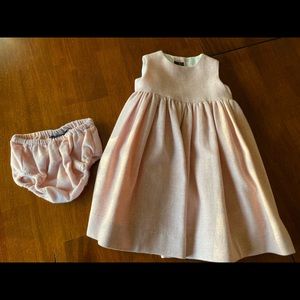 Oscar de la Renta baby pink 1y dress